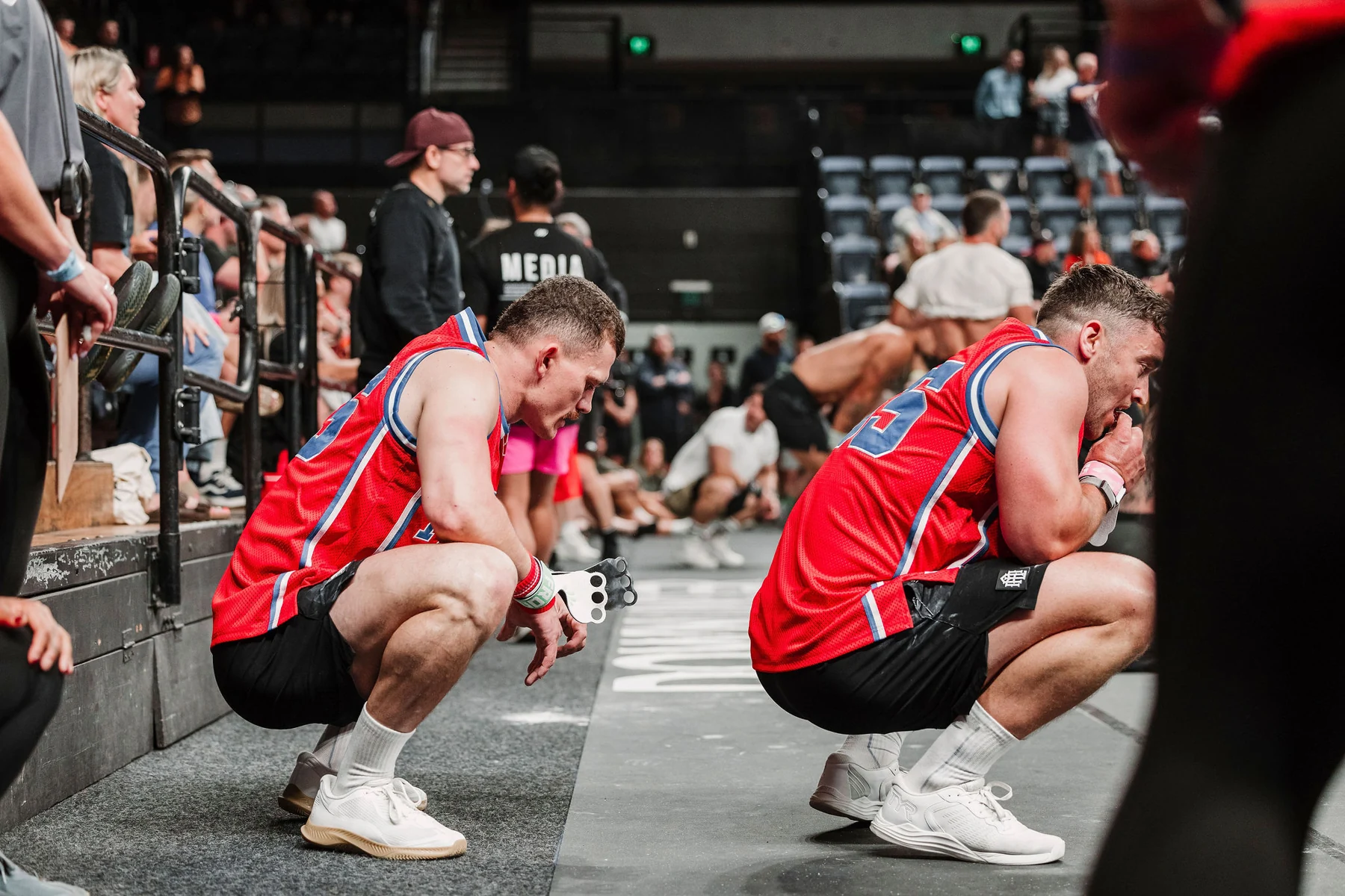 MAXLIFT athletes in competition